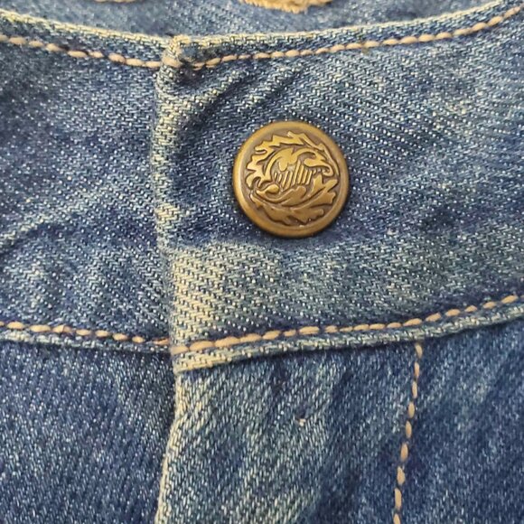 James River Traders Womens Vtg 80s High Rise Denim Gaucho Culottes Jeans Pants - Picture 9 of 11